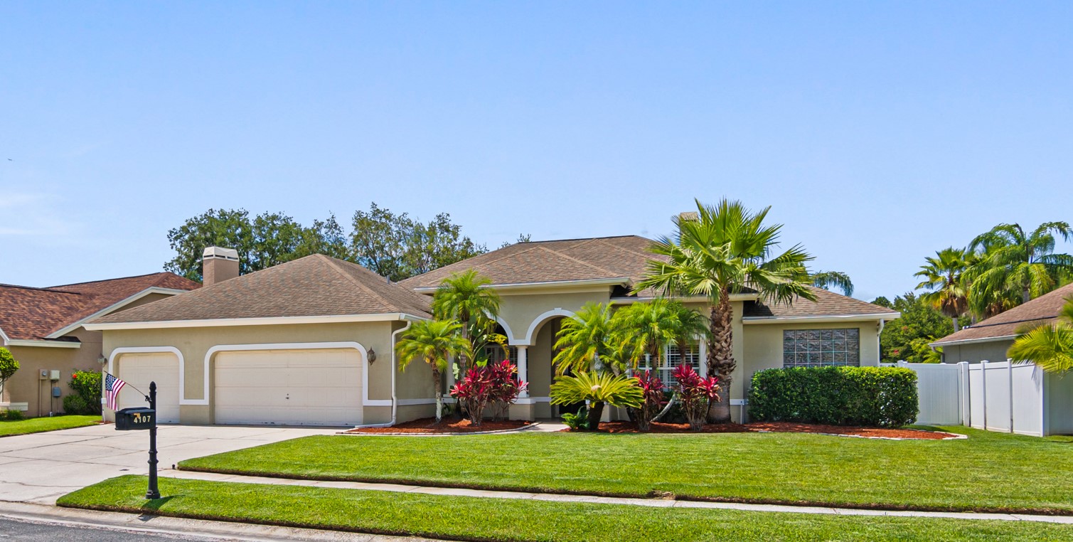 Exterior of 4107 Sparrow Court