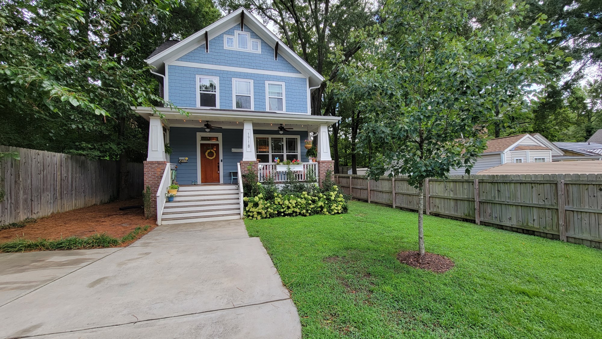 Exterior of 1718 Rosetta Drive