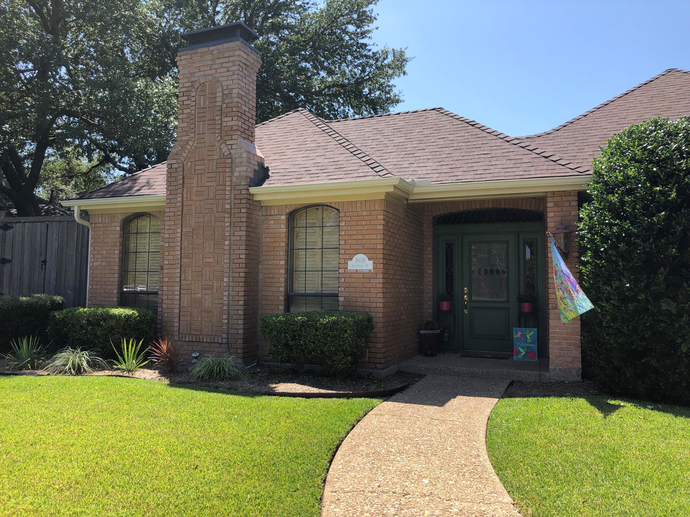 Exterior of 16138 Shadybank Drive