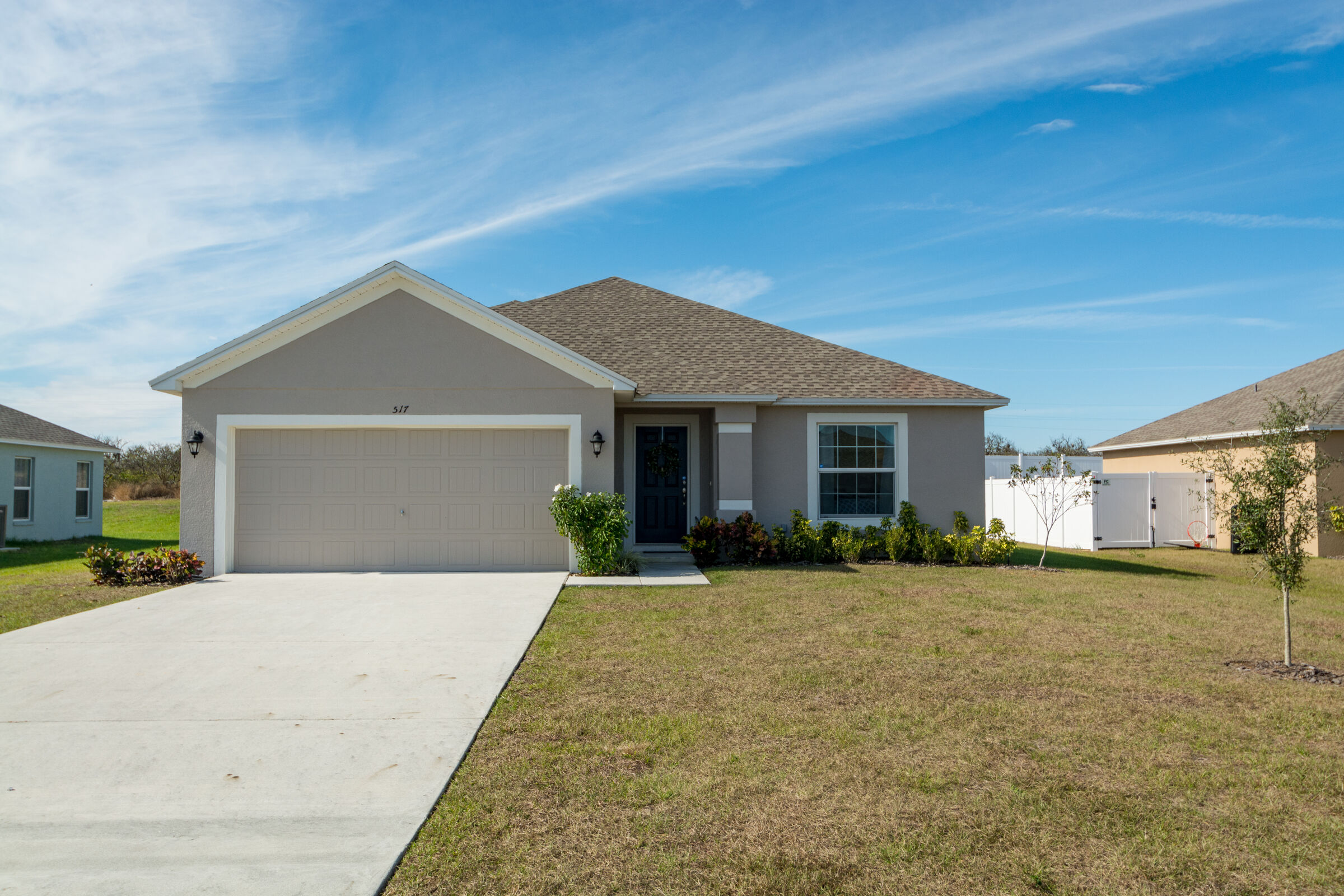 Exterior of 517 Central Ridge Lane