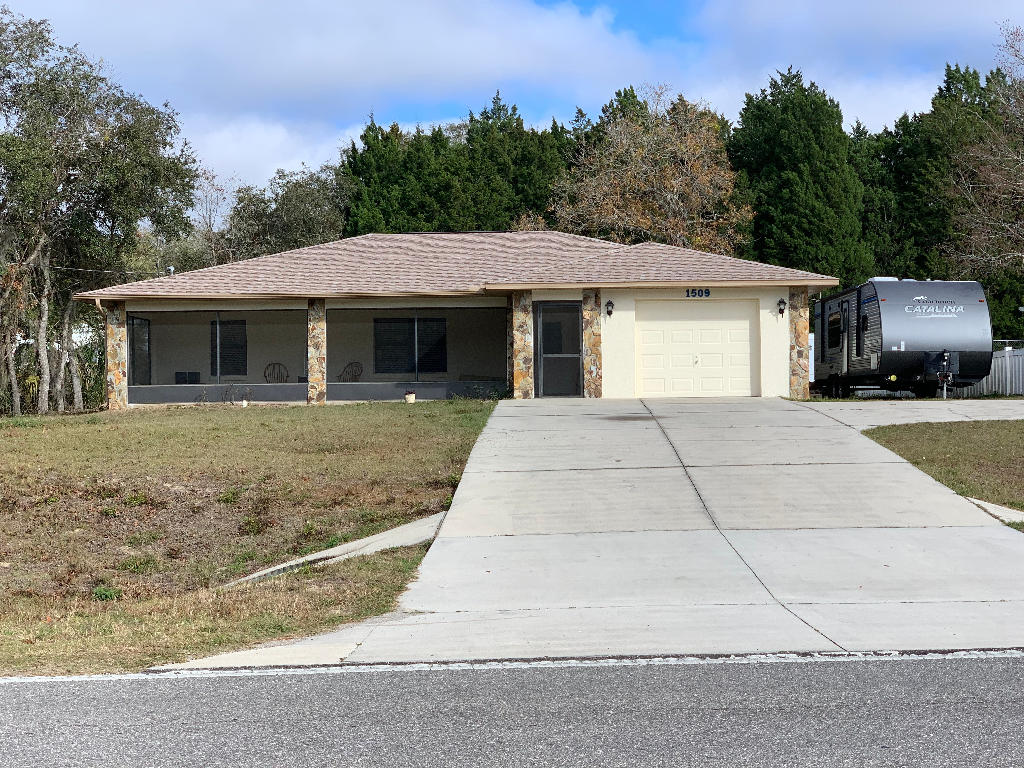 Exterior of 1509 South Rock Crusher Road