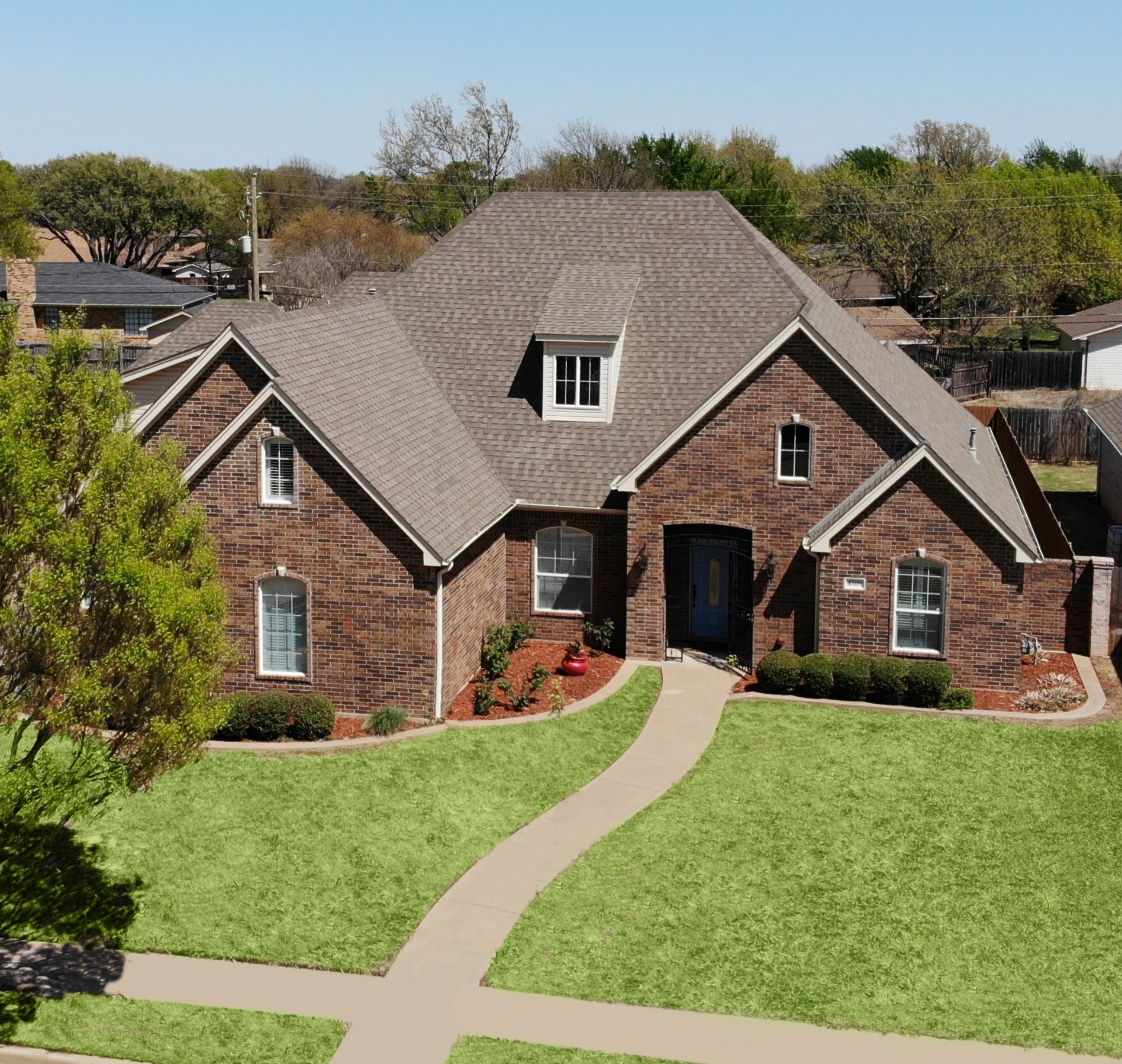 Exterior of 4809 Bridge Creek Drive